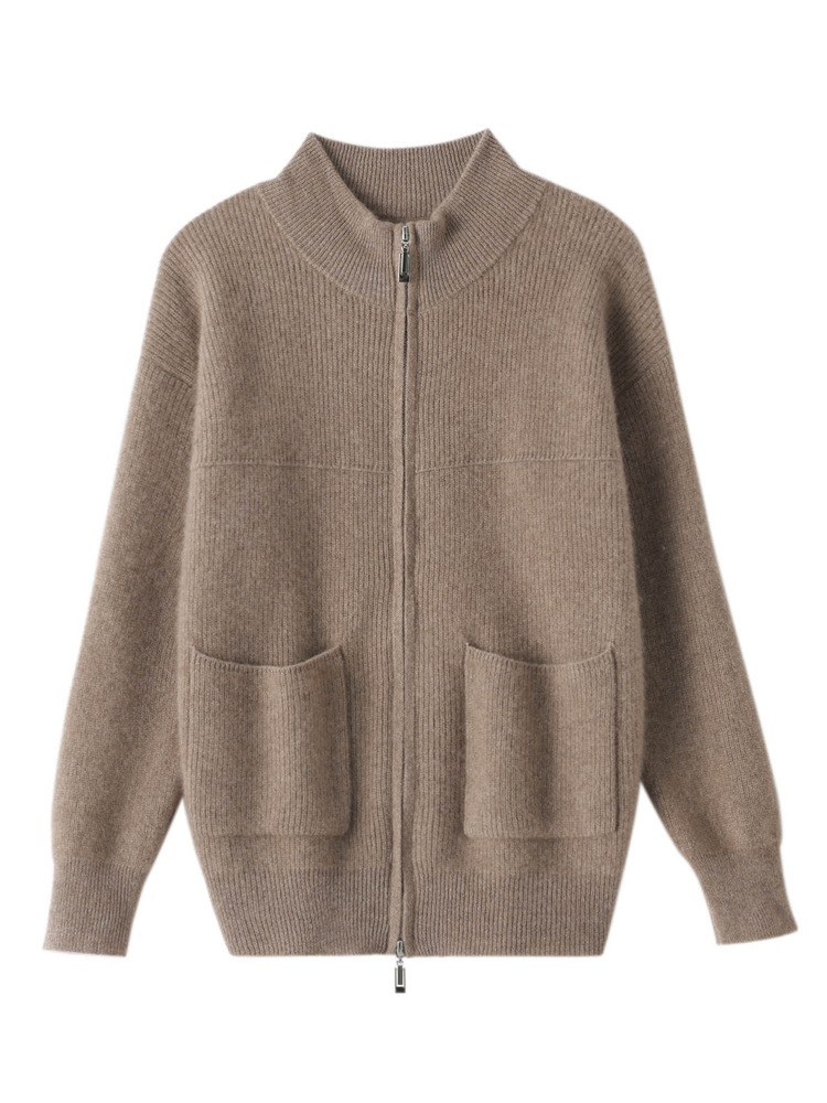 Femme  Fermeture Éclair Cardigan  | Tricots Femme Femme