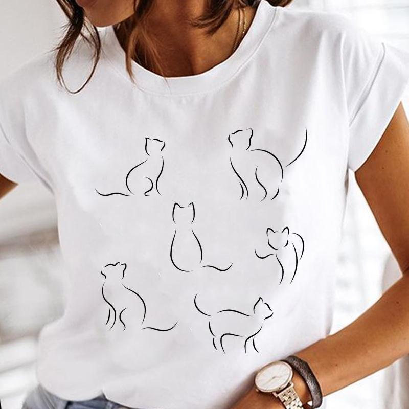 Femme  Tshirt Print  | T-Shirts & Tops Femme Femme