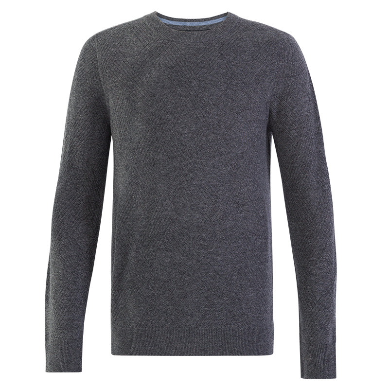 Homme  100 % Coton Pull Ras Du Cou  | Tricots Homme Homme