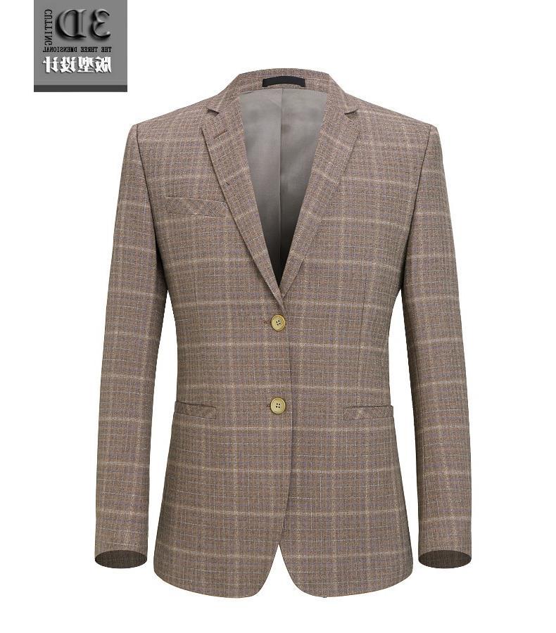 Homme  Carreaux Blazer À Simple Boutonnage  | Costumes & Blazers Costumes & Blazers Costumes & Blazers