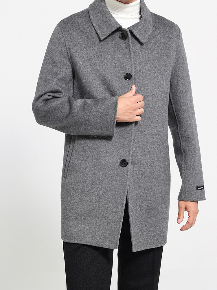 Homme  Classique Manteau De Laine  | Manteaux & Vestes Homme Homme