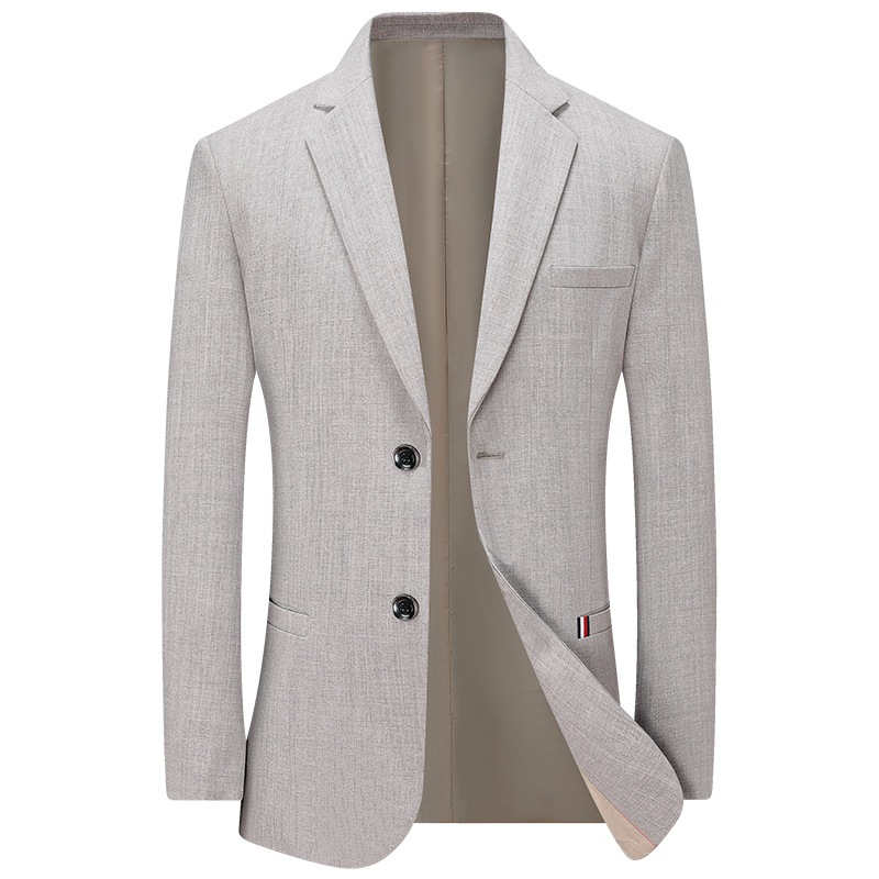 Homme  Coupe Slim Blazer À Simple Boutonnage  | Costumes & Blazers Costumes & Blazers Costumes & Blazers